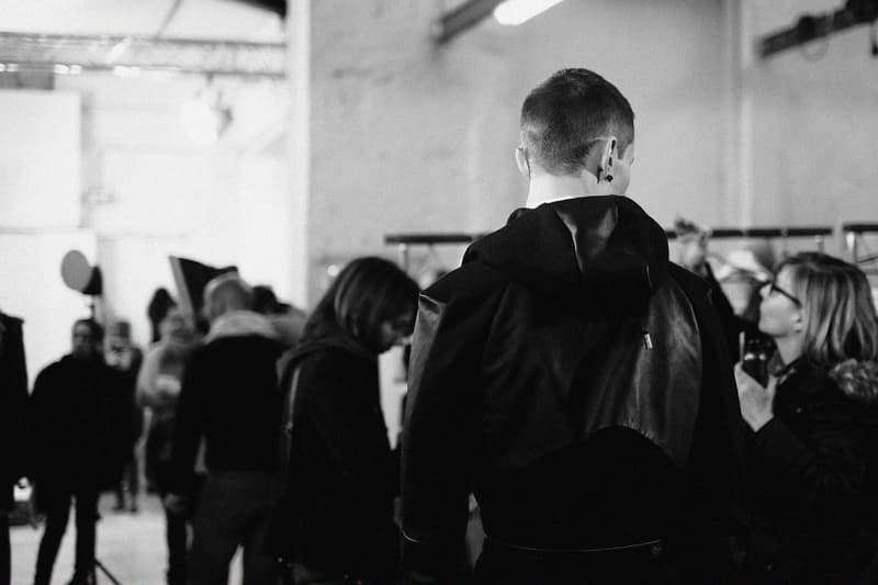 Boris Bidjan Saberi 2013 秋冬系列發布會後台直擊