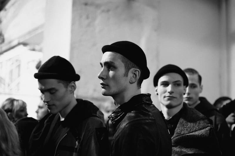 Boris Bidjan Saberi 2013 秋冬系列發布會後台直擊