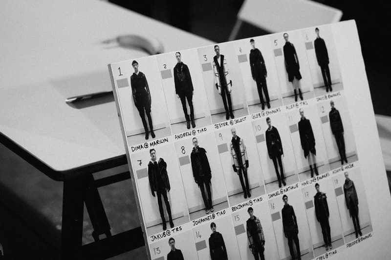 Boris Bidjan Saberi 2013 秋冬系列發布會後台直擊