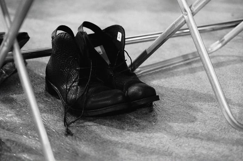 Boris Bidjan Saberi 2013 秋冬系列發布會後台直擊