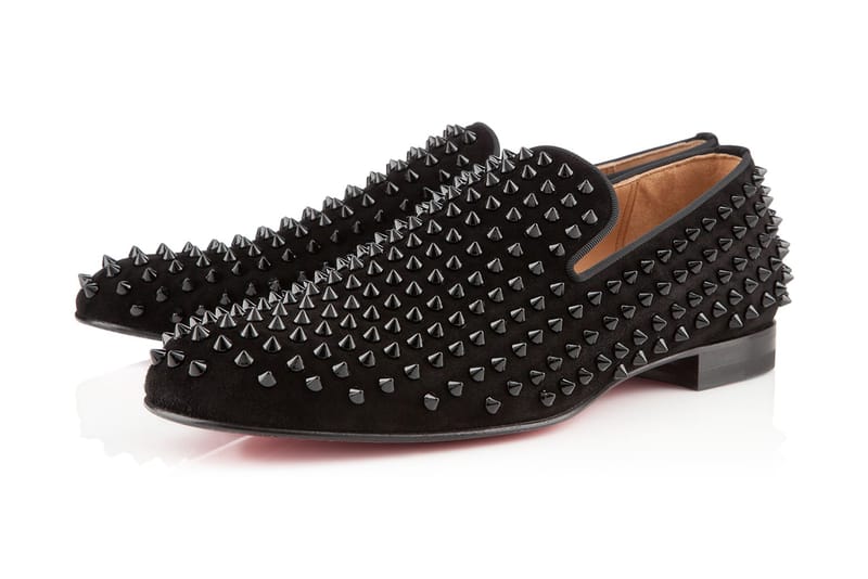 Christian Louboutin Rollerboy Spikes Flat Veau Velours 新鞋款式樣