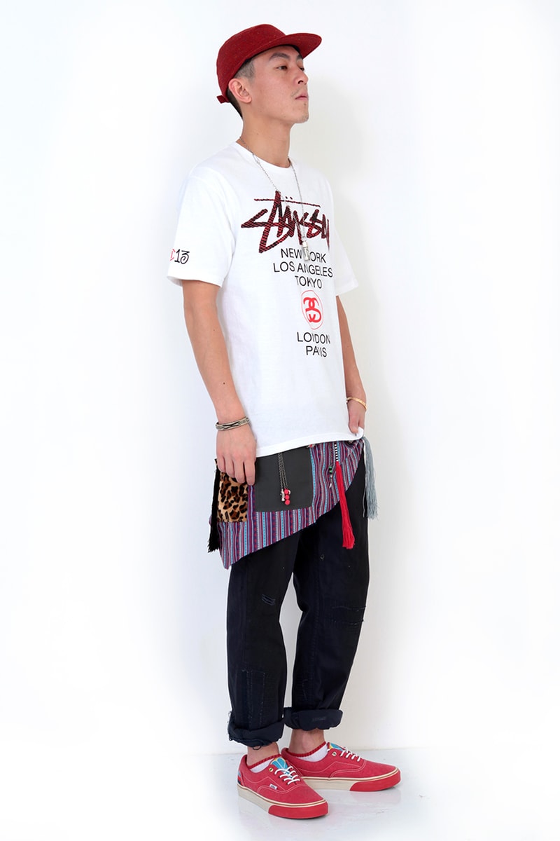 CLOT x Stussy 2013 蛇年別注系列造型搭配 Loobook