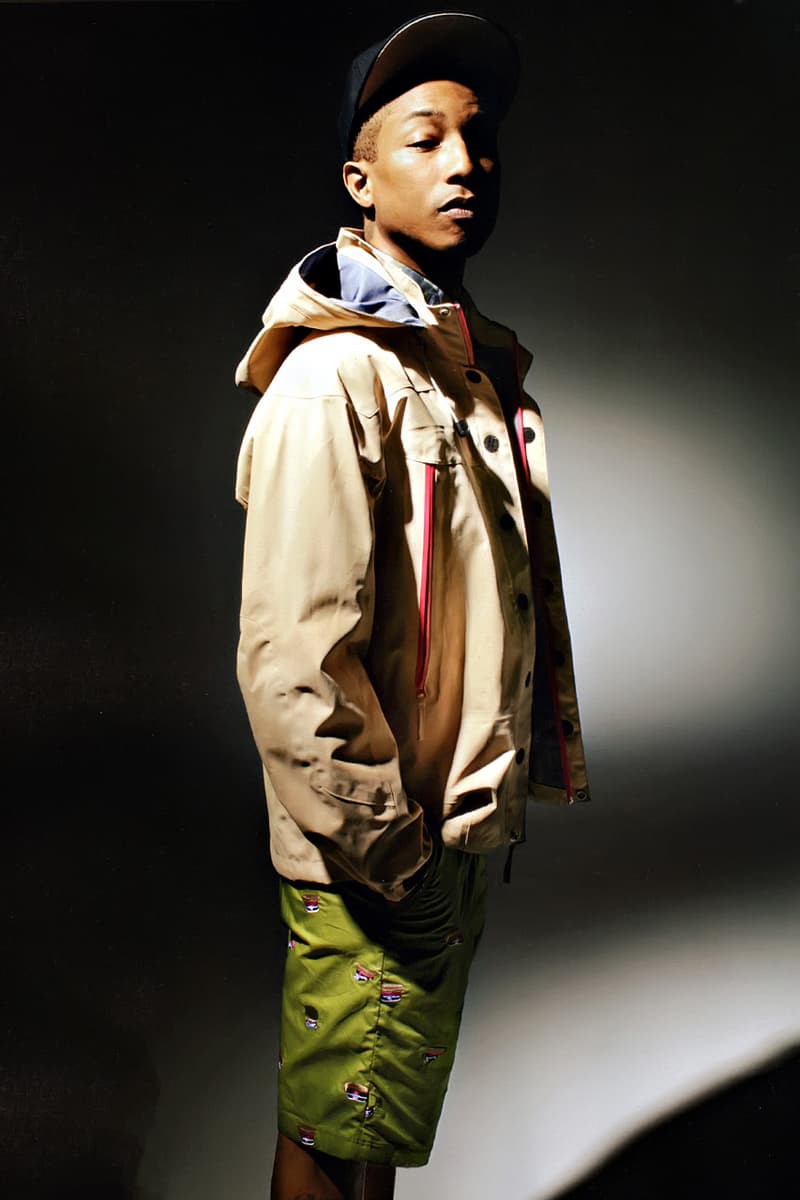 COOL TRANS: Pharrell Williams 演繹 Billionaire Boys Club 與 A Bathing Ape 2013 春夏季造型穿搭