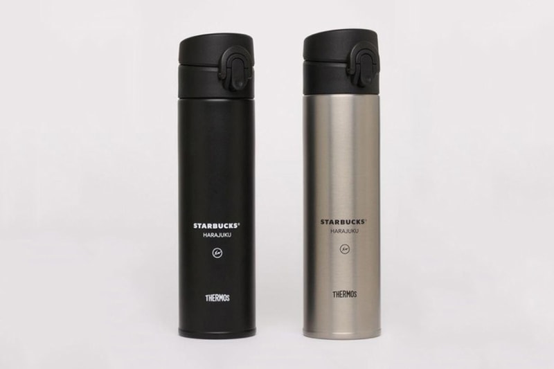 fragment design x Starbucks B-Side Harajuku 聯名別注保溫瓶