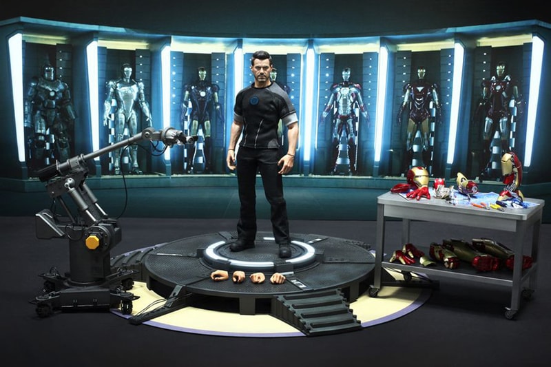 Hot Toys Iron Man 3 Tony Stark 限量版電影場景收藏玩偶
