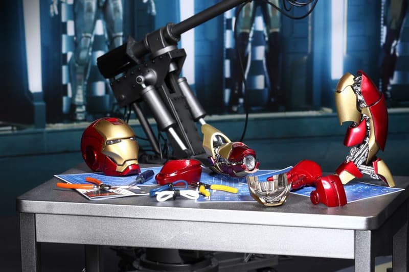 Hot Toys Iron Man 3 Tony Stark 限量版電影場景收藏玩偶