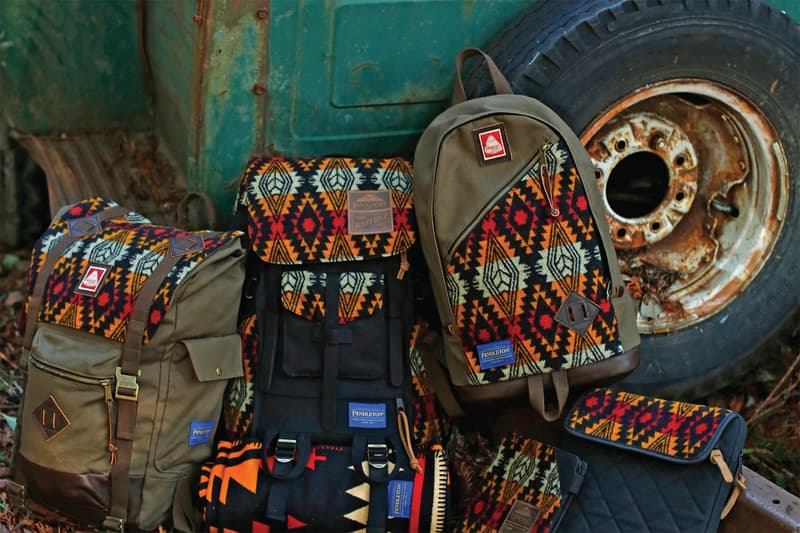 JanSport x Pendleton x Benny Gold 2013 秋季 "Native" 聯名系列包款