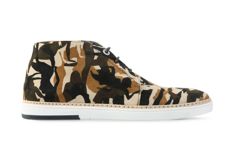 Jimmy Choo 2013 春夏 Camo Print Chukka Boots 鞋款
