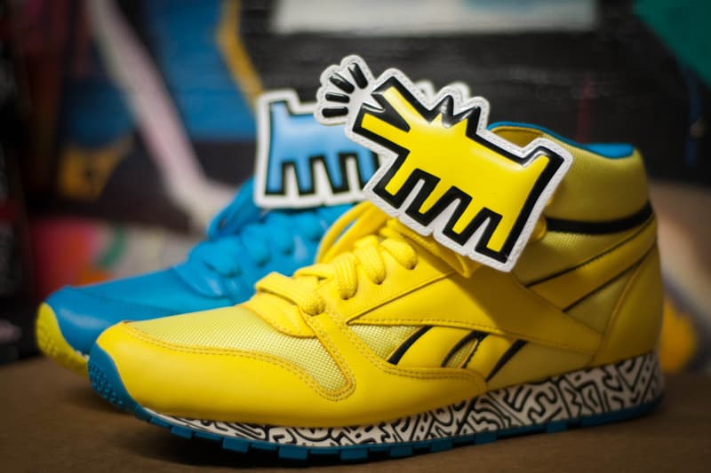 Keith Haring x Reebok 聯名鞋履系列近照一覽