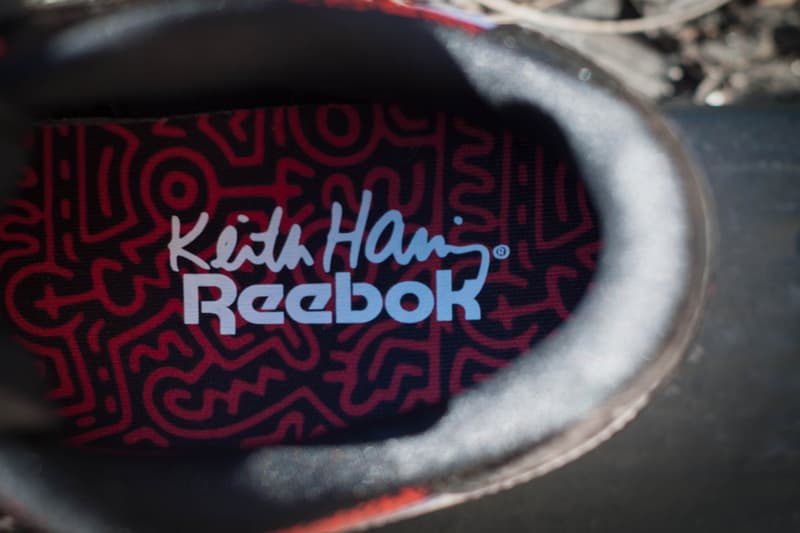 Keith Haring x Reebok 聯名鞋履系列近照一覽