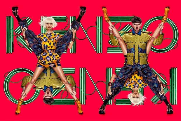 Kenzo 2013 春夏系列最新宣傳照