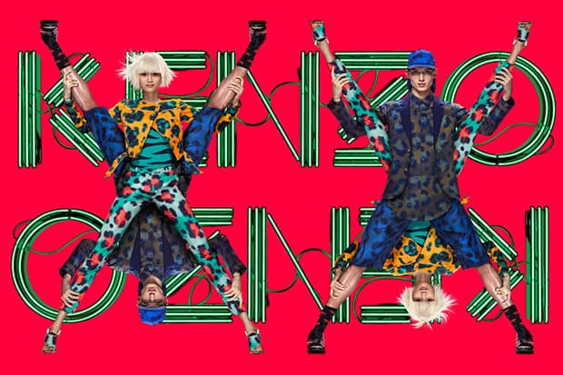 Kenzo 2013 春夏系列最新宣傳照