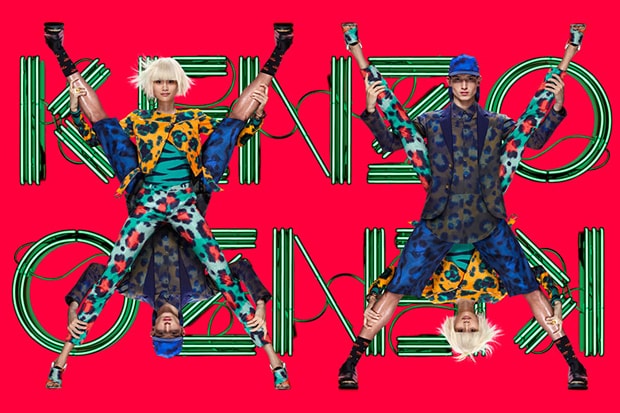 Kenzo 2013 春夏系列最新宣傳照