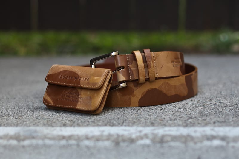 Logan Zane for two/eighteen by Burn Rubber 皮革小物系列