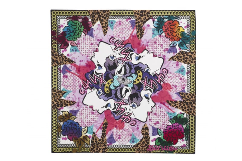 Louis Vuitton 與 RETNA, Aiko 與 Os Geméos 等藝術家合作 Foulards D’Artistes 絲巾系列