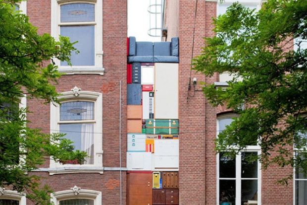 瑞典藝術家 Michael Johansson 打造現實版的 Tetris 俄羅斯方塊