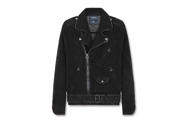 MIHARAYASUHIRO 2013 春季 Linen Knit Double Rider's Jacket 新款機車夾克