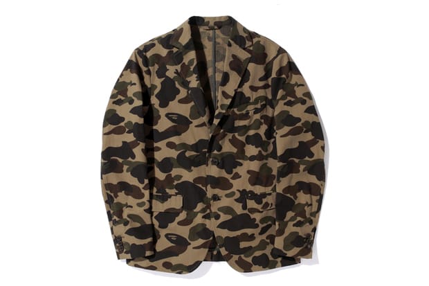 Mr.Bathing Ape 2013 春季 MR 1ST CAMO SEERSUCKER 3BUTTON JACKET 西裝外套