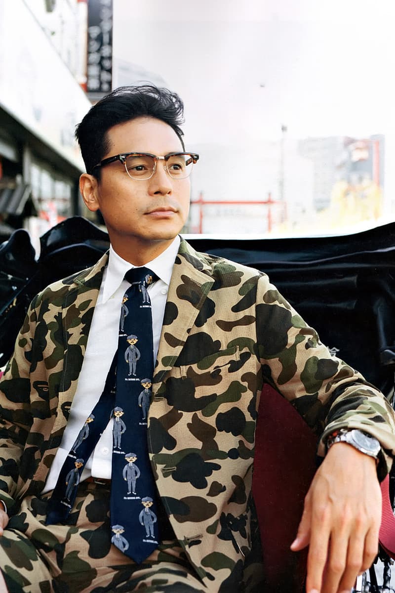  渡辺俊美 Toshimi Watanabe 完美演繹 Mr. Bathing Ape 2013 春夏系列