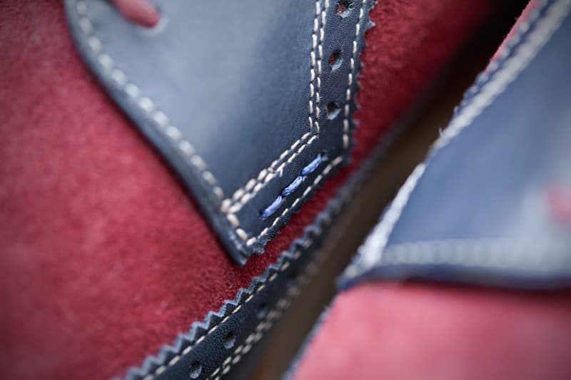 Oliver Sweeney 2013 年春夏季酒紅/海軍藍配色 Abrahams 鞋款