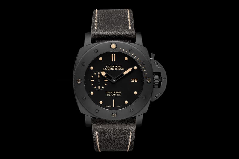Panerai 推出 Luminor 1950 3日動力儲存自動專業潛水陶瓷腕表