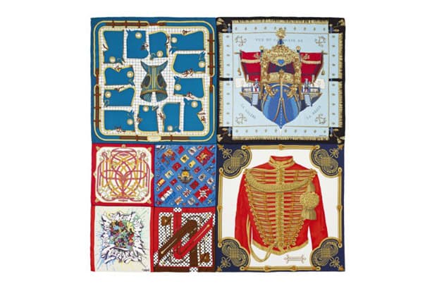 Rei Kawakubo 川久保玲 x Hermès 2013 年春夏季 Comme des Carrés 合作絲巾系列預覽