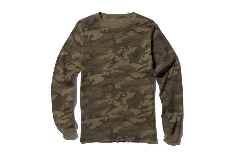 SOPHNET. 定番迷彩 CUT＆SEWN 內襯系列