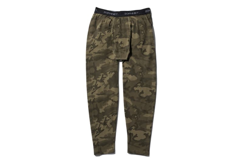 SOPHNET. 定番迷彩 CUT＆SEWN 內襯系列