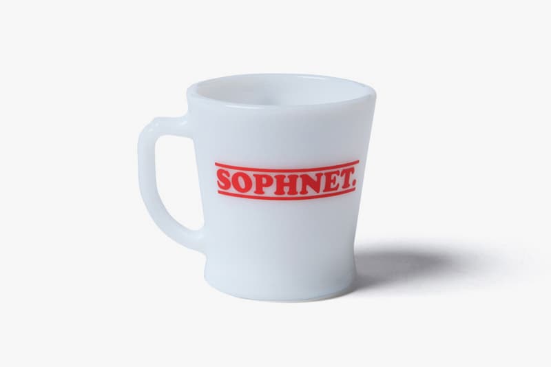 SOPHNET. x Fire King 2013 春夏別注聯乘馬克杯系列