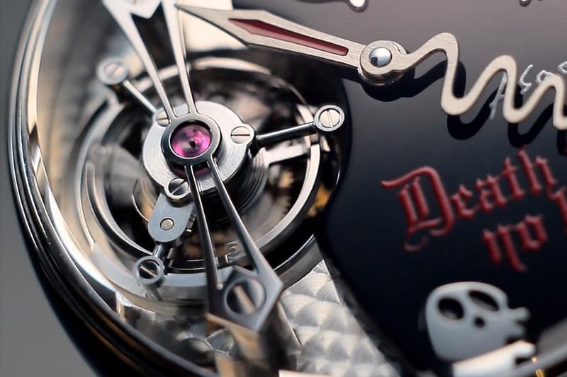 Takashi Murakami x Hajime Asaoka “Death Takes No Bribe” 別注聯乘陀飛輪腕錶