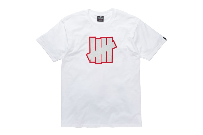 Undefeated 5 Strike 3M Fire Red 獨特反光概念設計 T-Shirt 