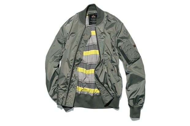uniform experiment x Alpha Industries 2013 春夏別注聯乘 MA-1 飛行夾克