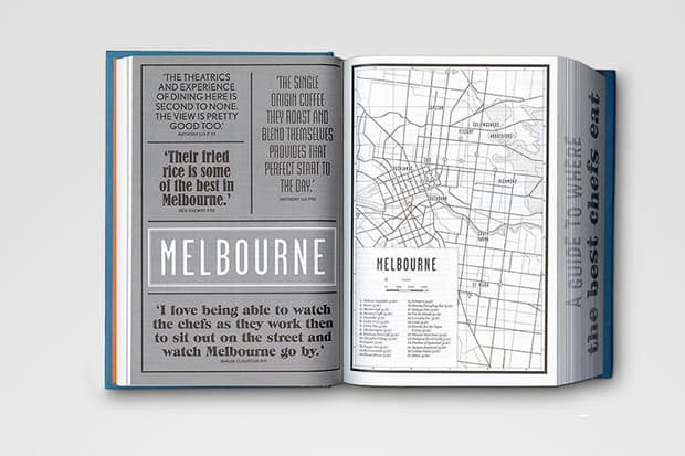  Phaidon 出版環球美食指南《Where Chefs Eat》