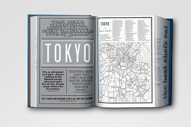  Phaidon 出版環球美食指南《Where Chefs Eat》