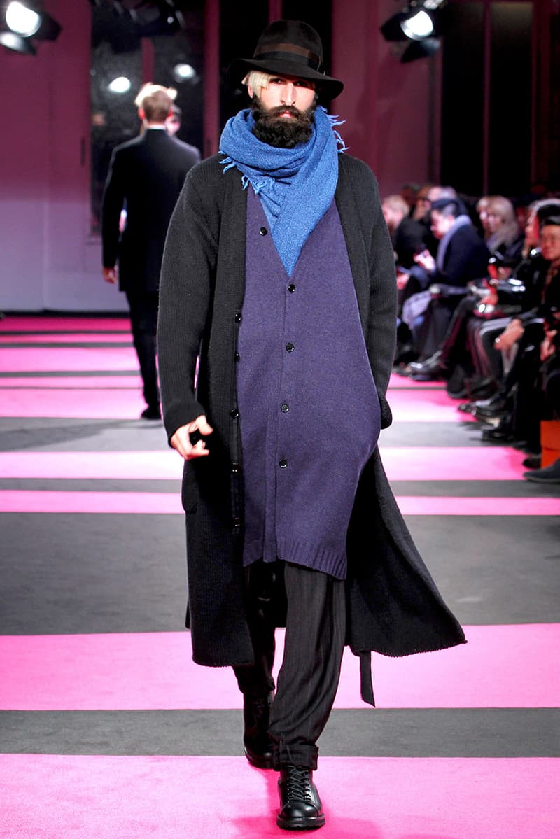 Yohji Yamamoto 2013 年秋冬季系列