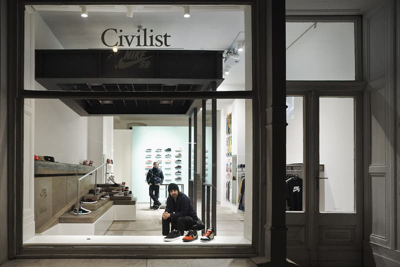 Civilist Berlin &amp; Nike SB 聯手打造全新生活概念設計 Skateboard Shop