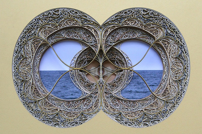 Eric Standley 發佈鐳射紙雕玫瑰窗作品