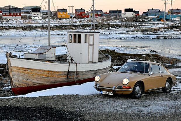 開著 1966 年保時捷 911 駛向挪威北角！