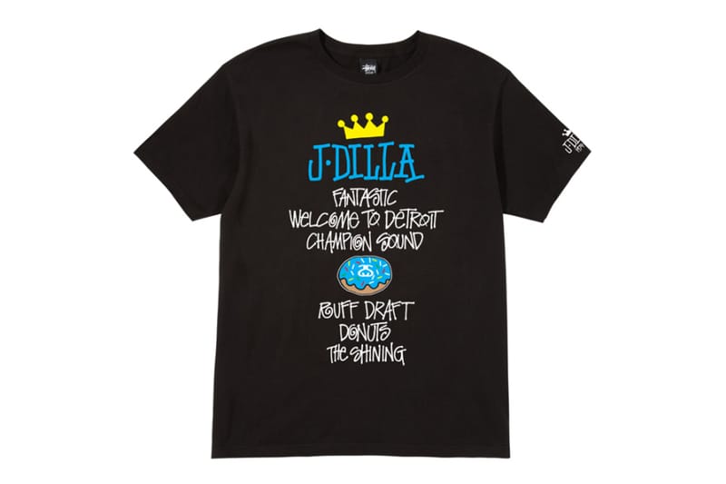 J. Dilla x Stussy 2013 春季聯名紀念 World Tour Tee