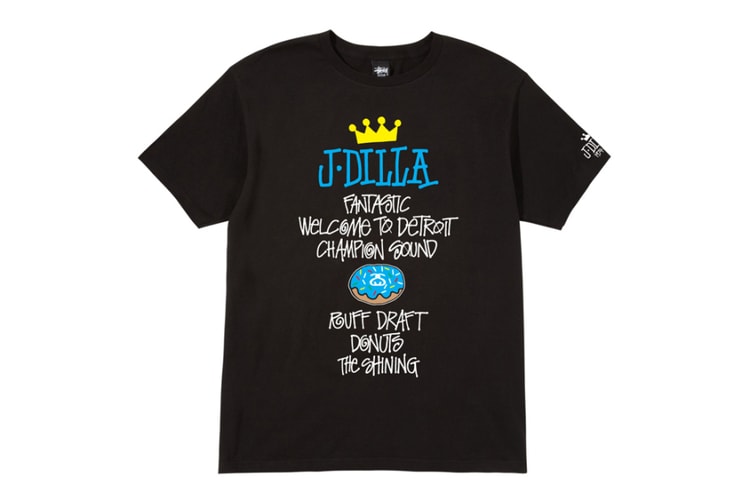 J. Dilla x Stussy 2013 春季聯名紀念 World Tour Tee