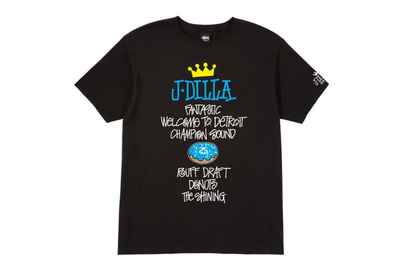 J. Dilla x Stussy 2013 春季聯名紀念 World Tour Tee