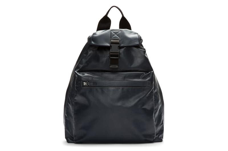 Lanvin Charcoal Buffed Leather One-Strap Backpack 背包