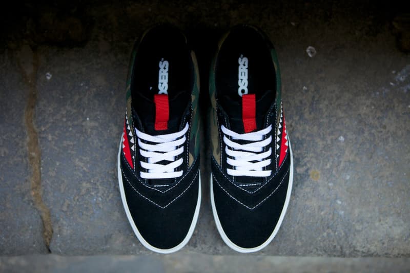 LOSERS 2013 年 Black Camouflage “Sharks”鞋款