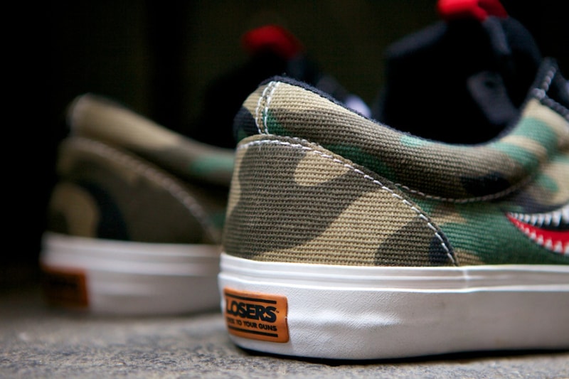 LOSERS 2013 年 Black Camouflage “Sharks”鞋款