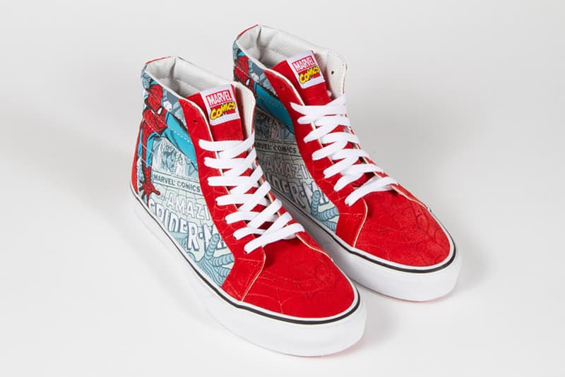 Marvel x Vans Classics 2013 春季聯名系列鞋款