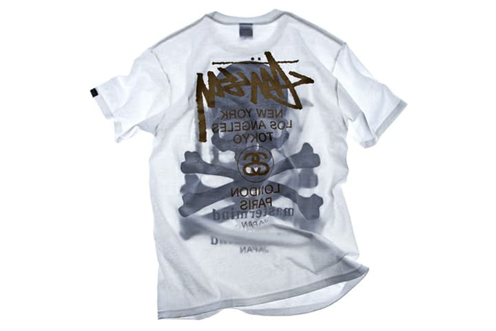 mastermind JAPAN x Stussy 2013 春夏 Shadow Skull WT EYESCREAM Limited 限量限定聯名別注 T-Shirt