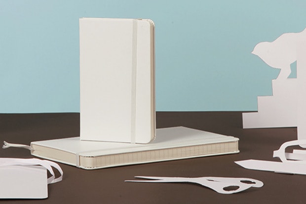 Moleskine 發表全白色筆記本