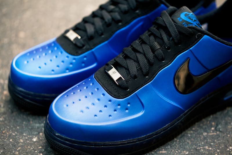 Nike 2013 春季 Air Force 1 Low Foamposite “Royal” 鞋款