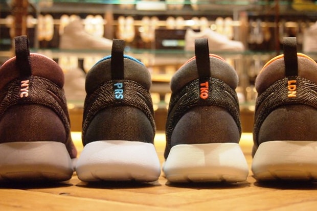 Nike Roshe Run Mid “New York, Paris, Tokyo, London” 系列