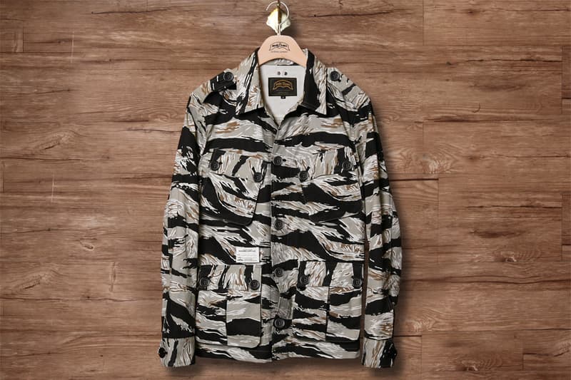 Nudebones 2013 春夏 Harringcon Twilled Tiger Camoflage 系列夾克